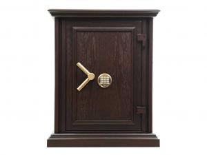 Огневзломостойкий сейф в дереве VALBERG Гарант Евро 67 Т Д EL (дуб)