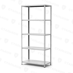 Стеллаж MS Strong 2200х1200х400, 5 полок