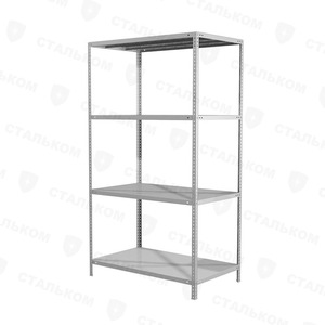 Стеллаж MS Standart 2000х1000х600, 4 полки